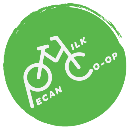 PM logo (bike and word mark on circle)